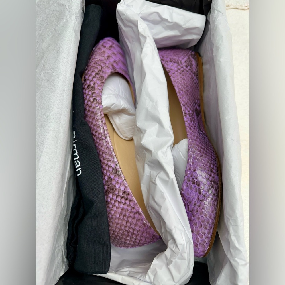 Alexandre Birman Genuine Python Ballet Flats - Picture 12 of 15